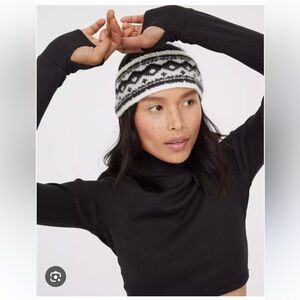 Aerie Offline mocked neck crop top